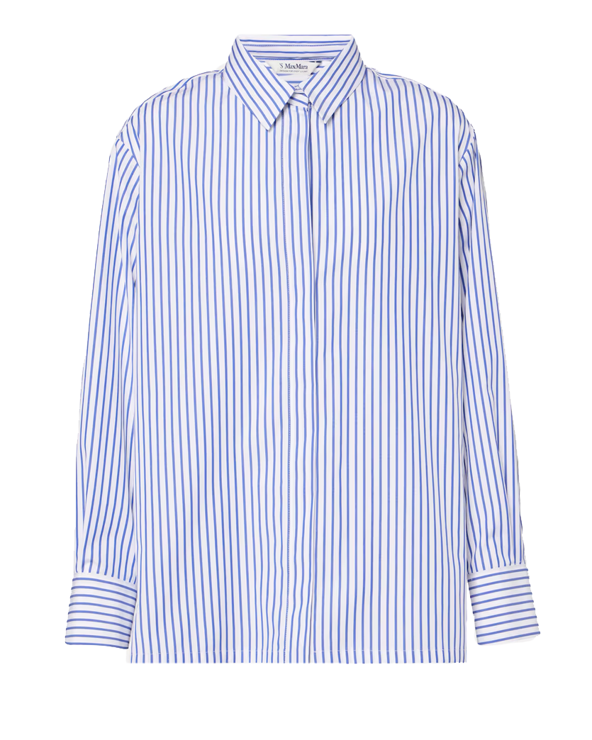 'S Max Mara Tata striped cotton shirt