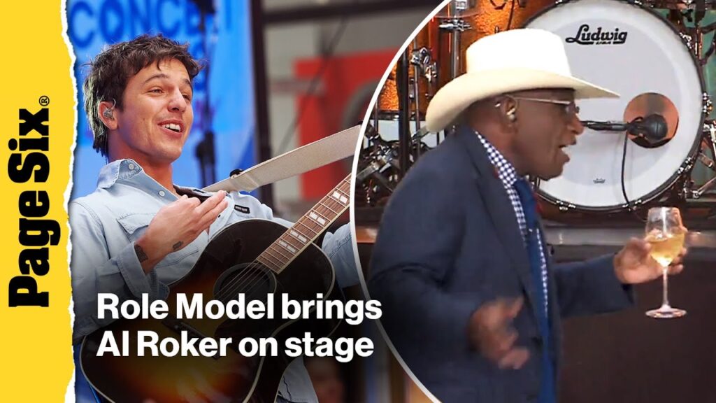 Role Model brings Al Roker on stage for ‘Sally’ performance Role Model brings Al Roker on stage for 'Sally' performance