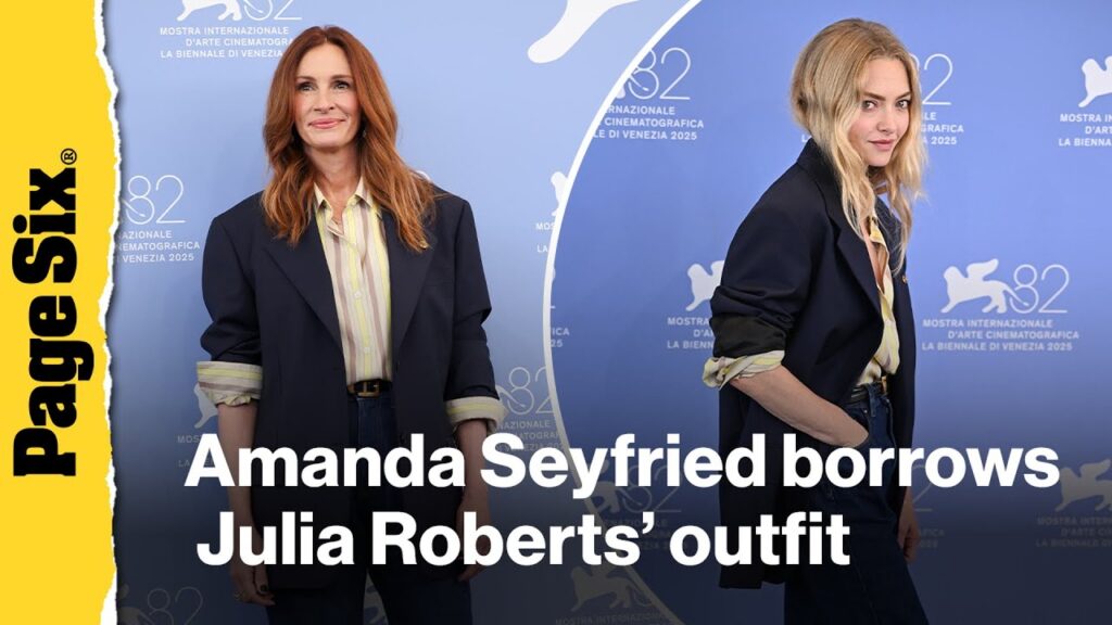 Amanda Seyfried borrows Julia Roberts’ Versace outfit for ‘The Testament of Ann Lee’ event in Venice Amanda Seyfried borrows Julia Roberts' Versace outfit for 'The Testament of Ann Lee' event in Venice
