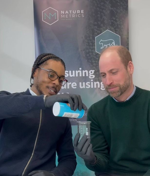 Emmanuel Wallace and Prince William