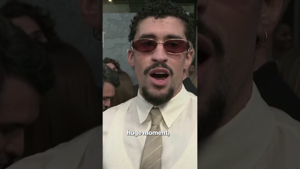 Bad Bunny congratulates Taylor Swift and Travis Kelce #shorts