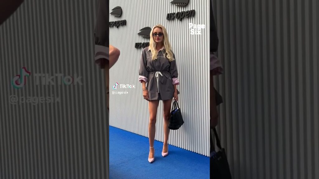 Morgan Riddle has arrived to the 2025 US Open to cheer on boyfriend Taylor Fritz #shorts Morgan Riddle has arrived to the 2025 US Open to cheer on boyfriend Taylor Fritz #shorts