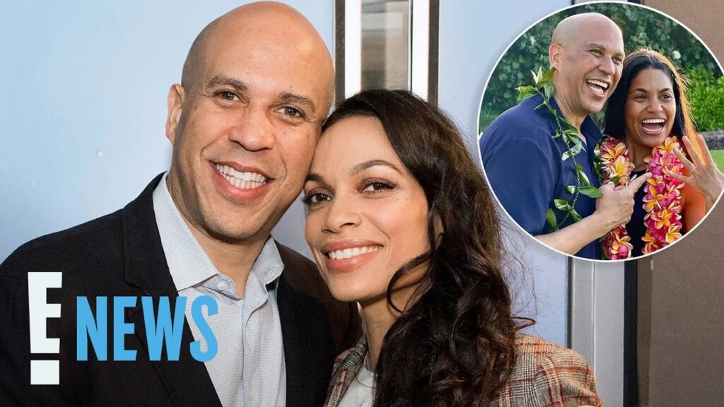 Rosario Dawson Reacts to Ex Cory Booker’s Engagement | E! News Rosario Dawson Reacts to Ex Cory Booker's Engagement | E! News
