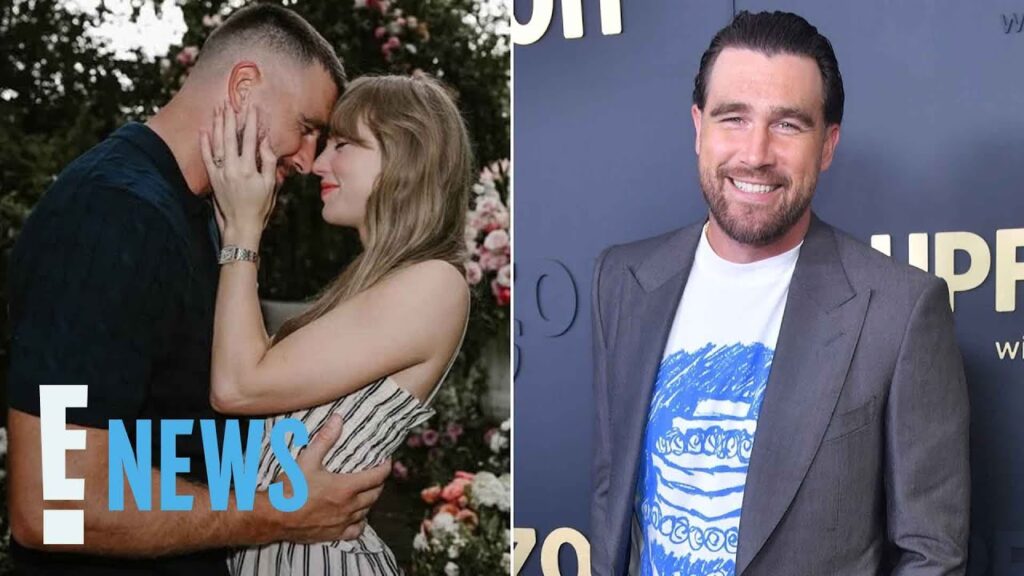 Travis Kelce Breaks Silence on Taylor Swift Engagement | E! News