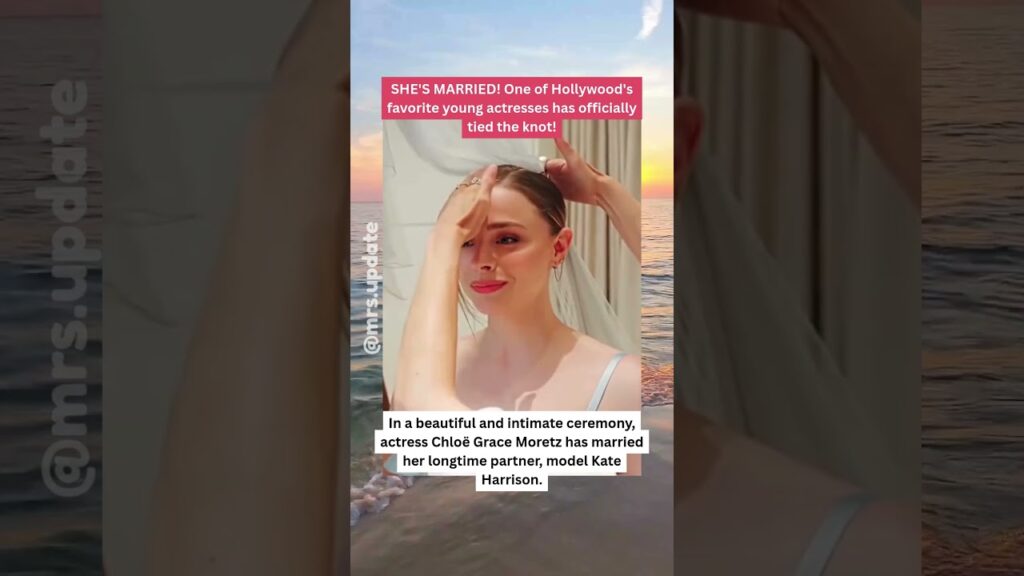 Chloë Grace Moretz MARRIES Partner Kate Harrison! #ChloeGraceMoretz #Wedding