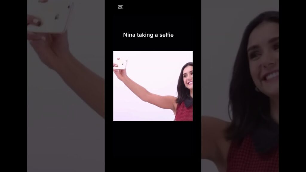 Nina taking selfie❤️#thevampirediares