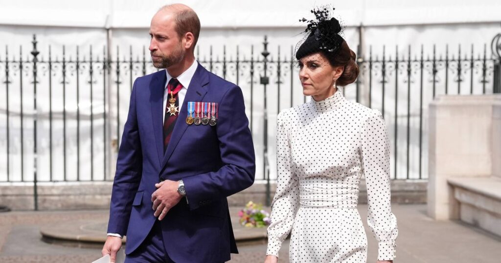 Princess Kate and Prince William joining South London pupils pond dipping in special gardens visit Ipso logo