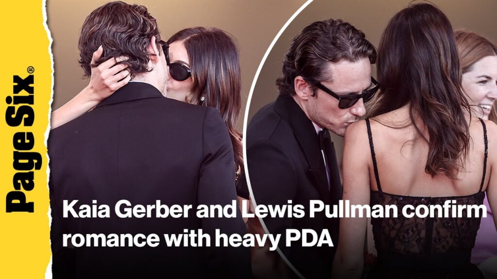 Kaia Gerber and Lewis Pullman confirm romance with hot and heavy PDA at Venice Film Festival Kaia Gerber and Lewis Pullman confirm romance with hot and heavy PDA at Venice Film Festival