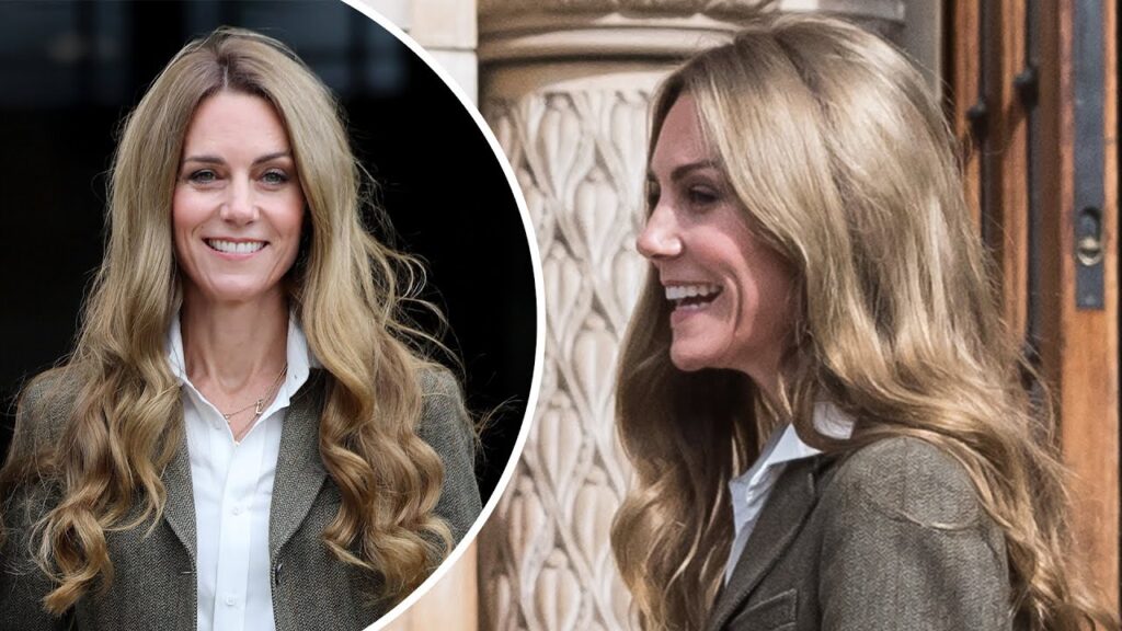 See Kate Middleton Stun w/ BLONDE Hair Transformation
