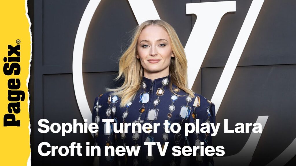 Sophie Turner has signed on to play Lara Croft in a new 'Tomb Raider' TV series