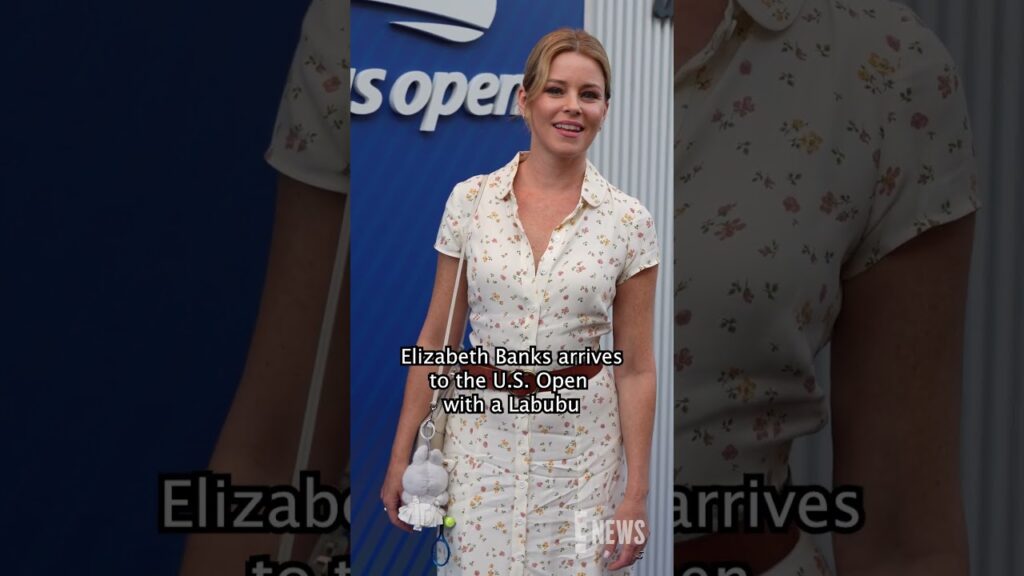 Elizabeth Banks at the U.S. Open