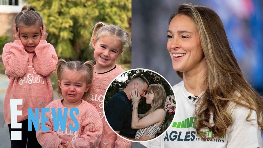 Kylie Kelce’s Kids React to Travis Kelce, Taylor Swift Engagement | E! News Kylie Kelce's Kids React to Travis Kelce, Taylor Swift Engagement | E! News
