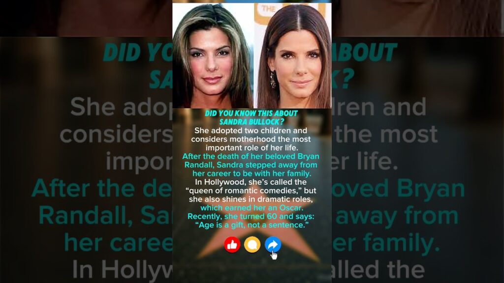 "Unknown Facts About Sandra Bullock 🌟"