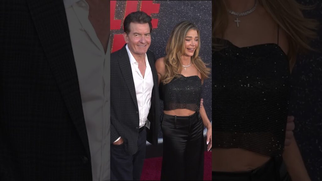 Denise Richards and Charlie Sheen hug in first joint red carpet appearance in 19 years #shorts Denise Richards and Charlie Sheen hug in first joint red carpet appearance in 19 years #shorts