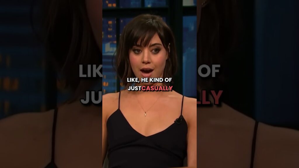 Aubrey Plaza shares a hilarious story about a risky on-set prank that nearly backfired #AubreyPlaza Aubrey Plaza shares a hilarious story about a risky on-set prank that nearly backfired #AubreyPlaza