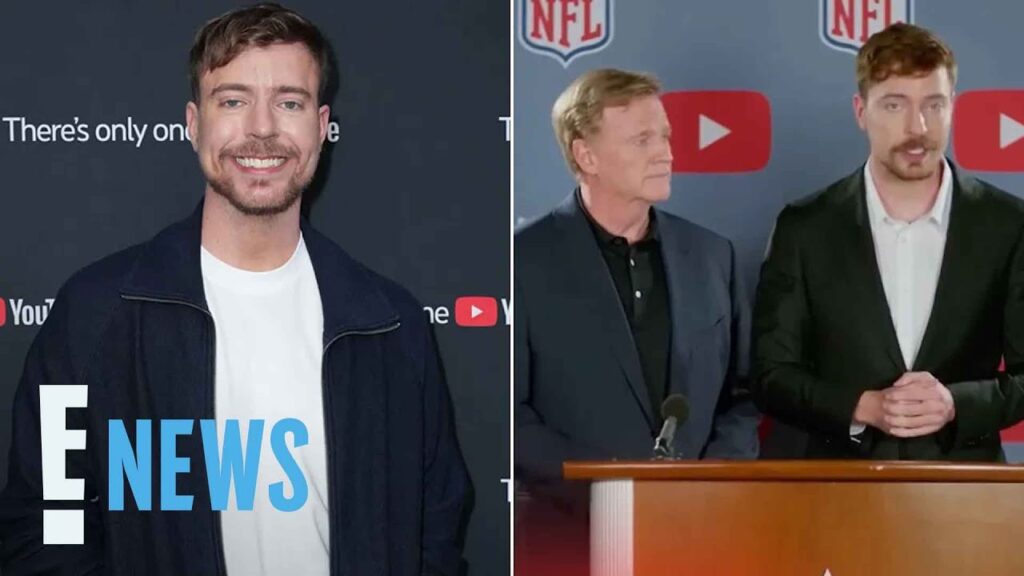 Did Mr. Beast Buy the NFL? Viral YouTube Stunt Explained | E! News
