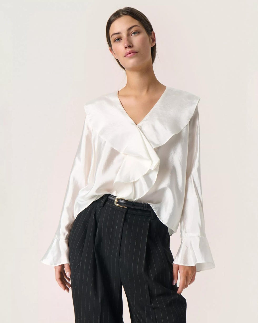 Soaked In Luxury Karolina Ruffle Top