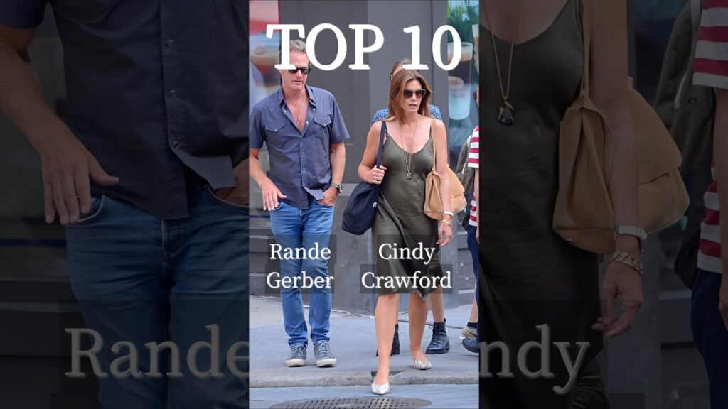 Cindy Crawford & Rande Gerber:Top 10 Step Out for Date #cindycrawford #shorts #RandeGerber