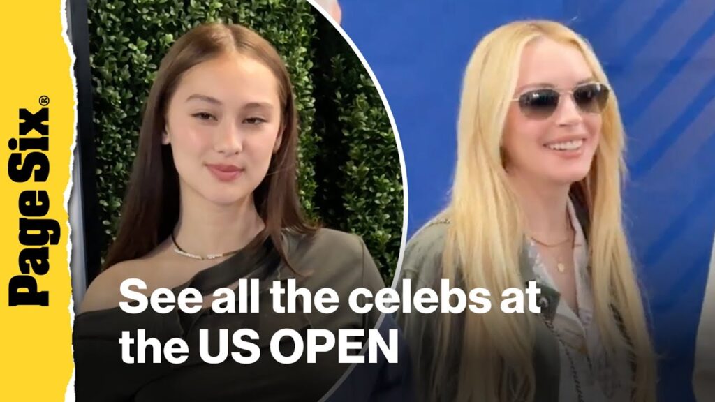 Celebs at the US Open: Lola Tung, Lindsay Lohan, Hugh Jackman, President Trump, and more Celebs at the US Open: Lola Tung, Lindsay Lohan, Hugh Jackman, President Trump, and more
