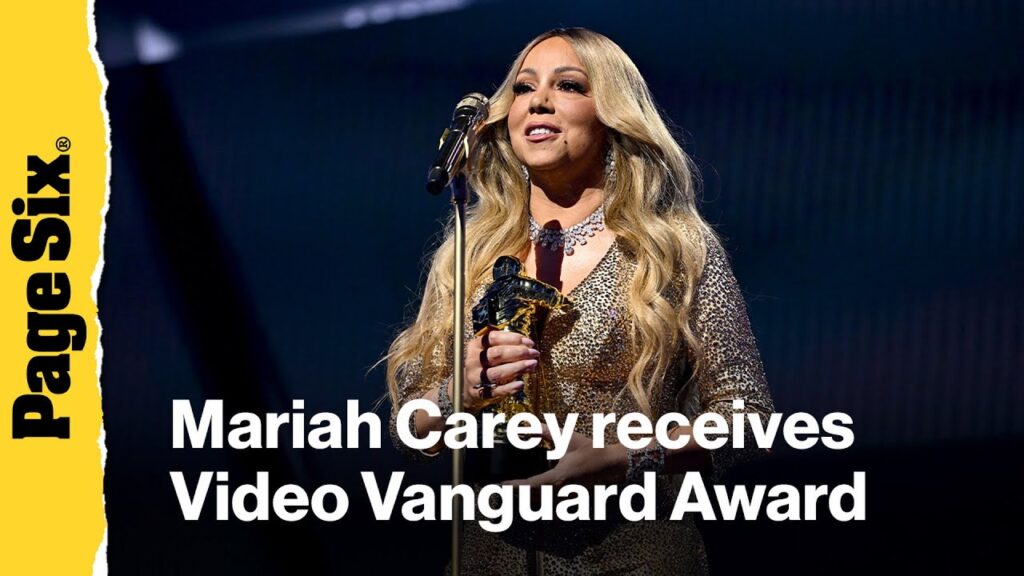 Mariah Carey receives Video Vanguard Award & first VMA: ‘What in the hell were you waiting for?’