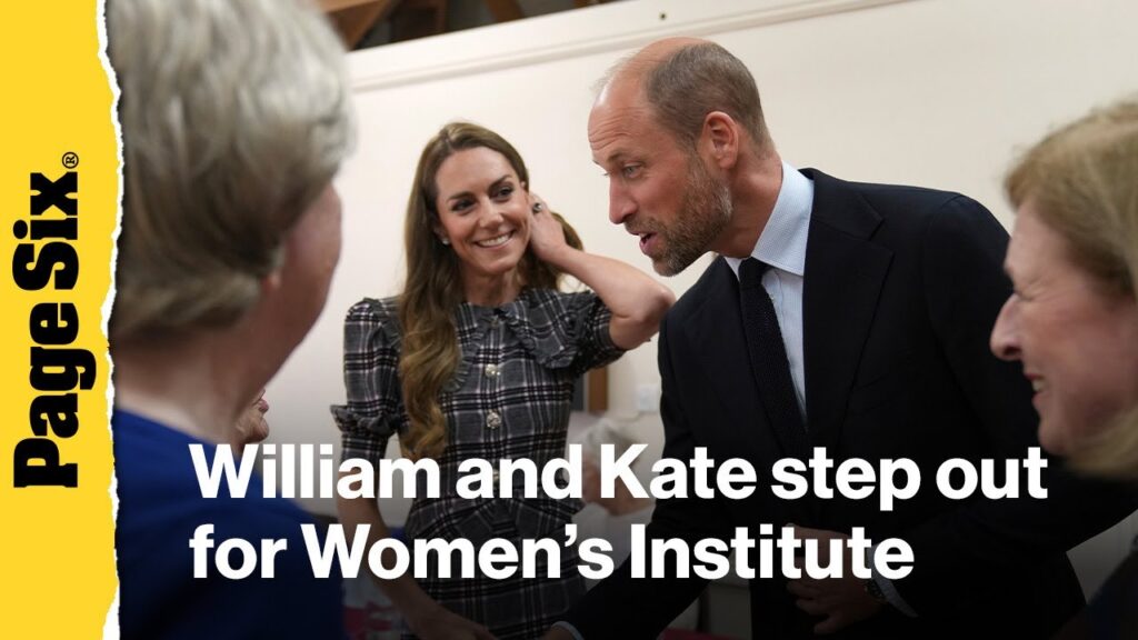 Prince William and Kate Middleton step out for Women’s Institute visit honoring the late Queen