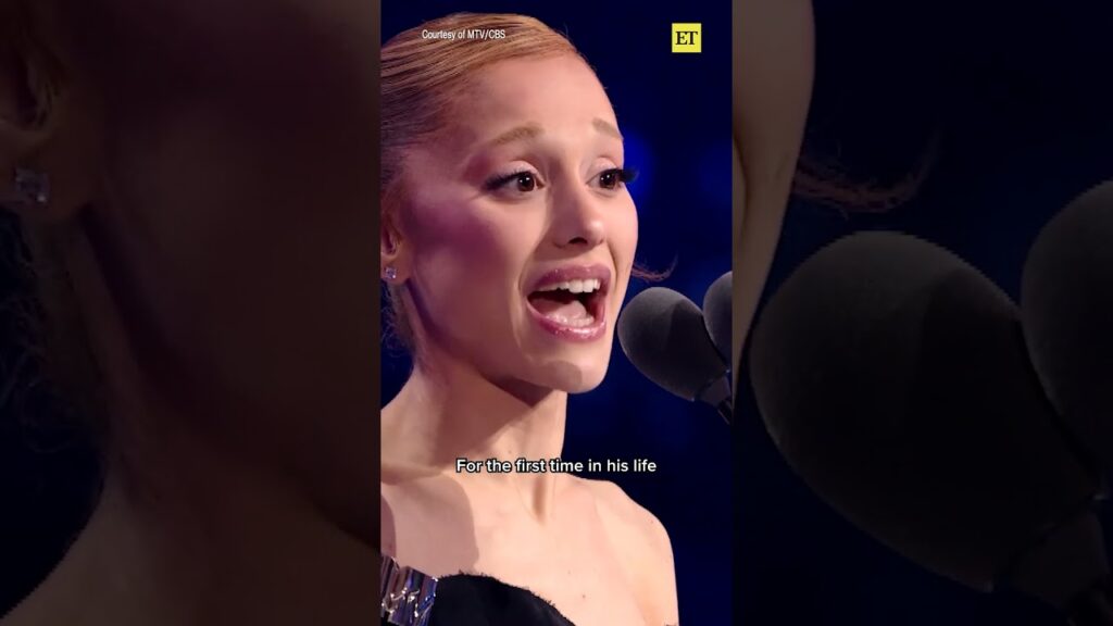 #arianagrande didn’t miss thanking anyone as she got emotional accepting her award at the #vmas. 🥹🎶 #arianagrande didn't miss thanking anyone as she got emotional accepting her award at the #vmas. 🥹🎶