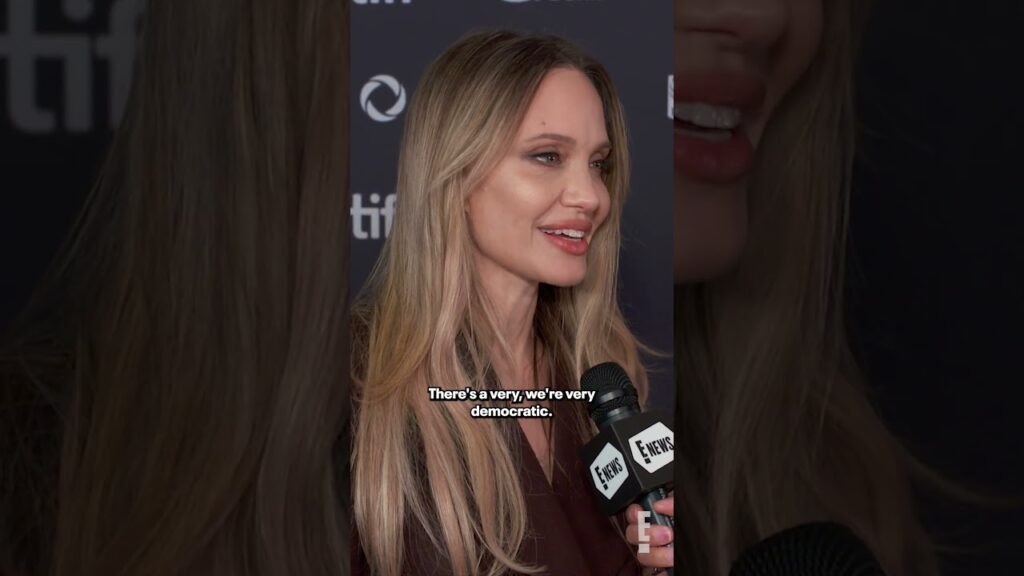 Angelina Jolie Talks About Her Kids at TIFF