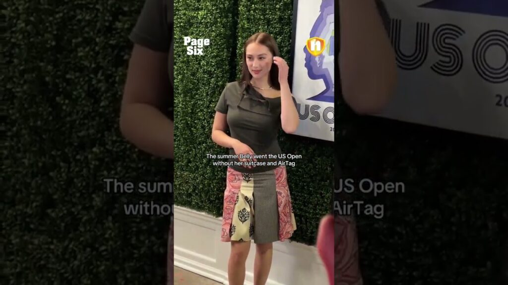 “The Summer I Turned Pretty” star Lola Tung has arrived at the 2025 US Open women’s finals #shorts "The Summer I Turned Pretty" star Lola Tung has arrived at the 2025 US Open women's finals #shorts