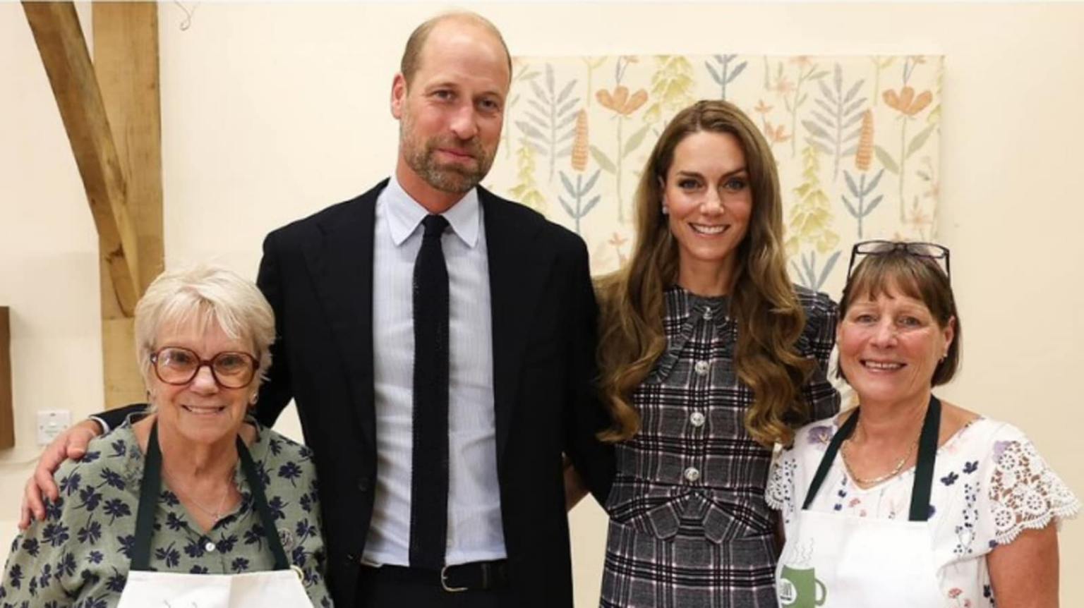 Kate makes surprise appearance with Prince William to honor Queen Elizabeth amid Harry's UK visit