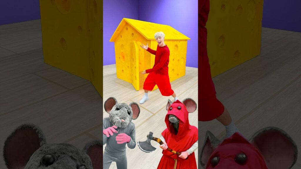 CHEESE HOUSE vs MICE! ๐ ๐ง๐ญ CHEESE HOUSE vs MICE! ๐ ๐ง๐ญ