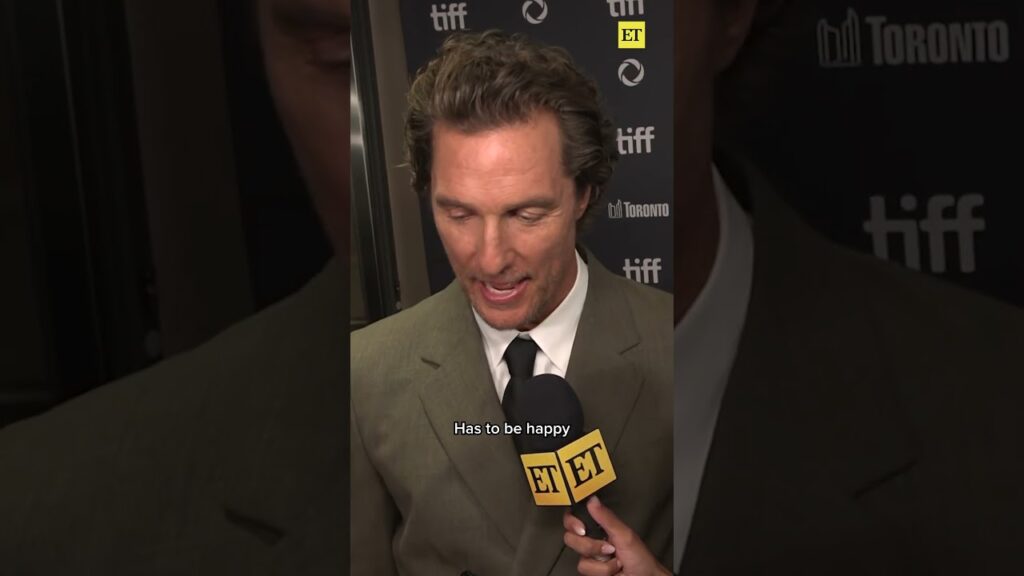 Matthew McConaughey and Son Levi React to Fighting With Each Other in 'The Lost Bus’ #shorts