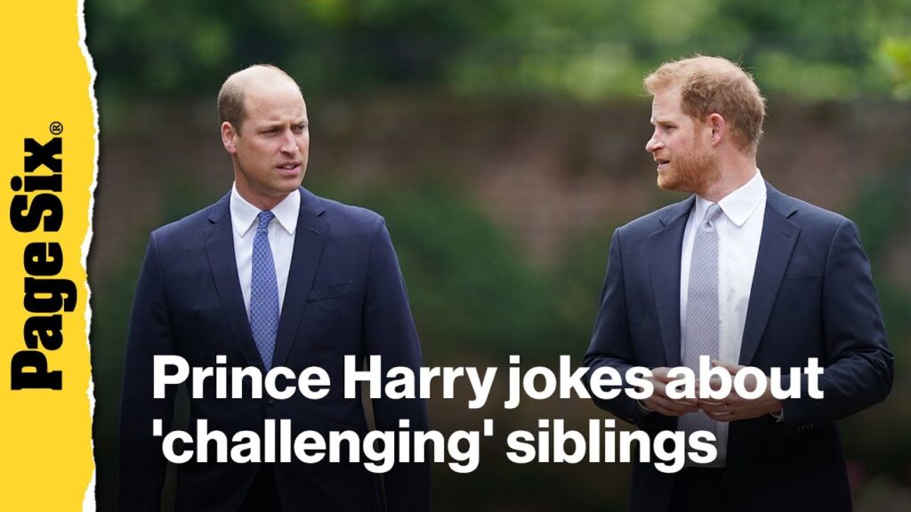 Prince Harry jokes about ‘challenging’ siblings as hope for William reconciliation is squashed Prince Harry jokes about 'challenging' siblings as hope for William reconciliation is squashed