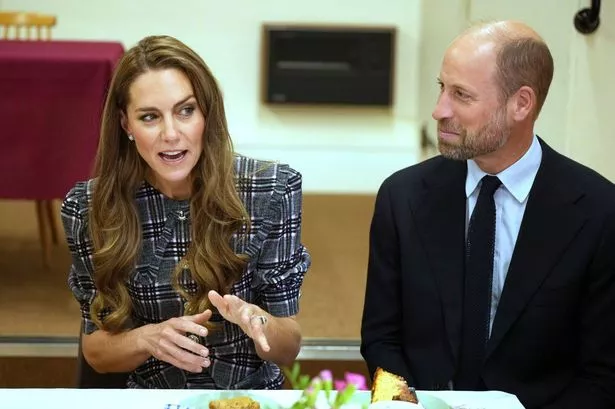 Britain's Kate and Prince William visit the National Federation of Women's Institute (WI)