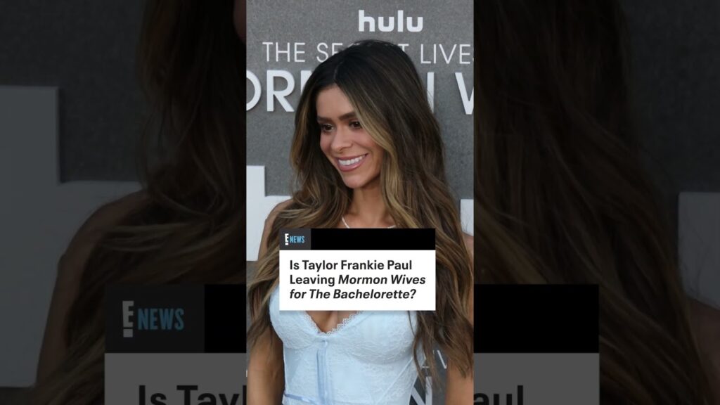Taylor Frankie Paul isn't permanently trading her life in Utah for the Bachelor Mansion.