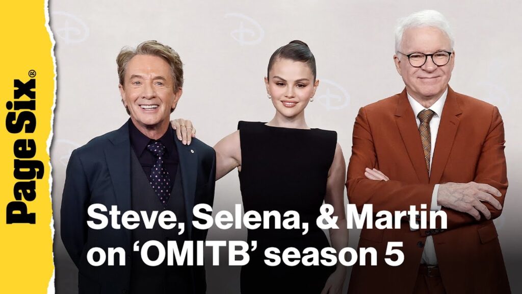 Steve Martin, Selena Gomez, & Martin Short discuss the new season of ‘Only Murders in the Building’