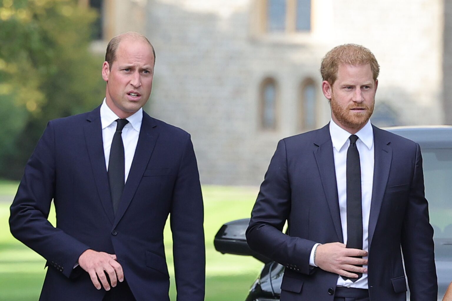 As Prince Harry and King Charles Meet, Talk Turns to William Prince William and Prince Harry in Windsor