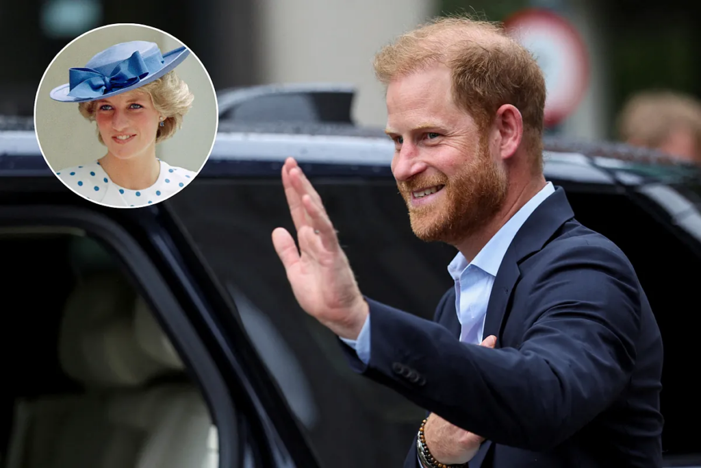Prince Harry supports a charity he shares with Prince William in honor of Princess Diana before leaving for the United States - MARCA