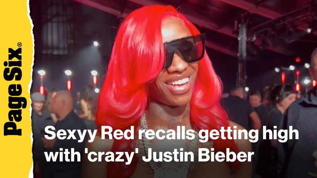 EXCLUSIVE: Sexyy Red recalls getting high with 'crazy' Justin Bieber while recording album