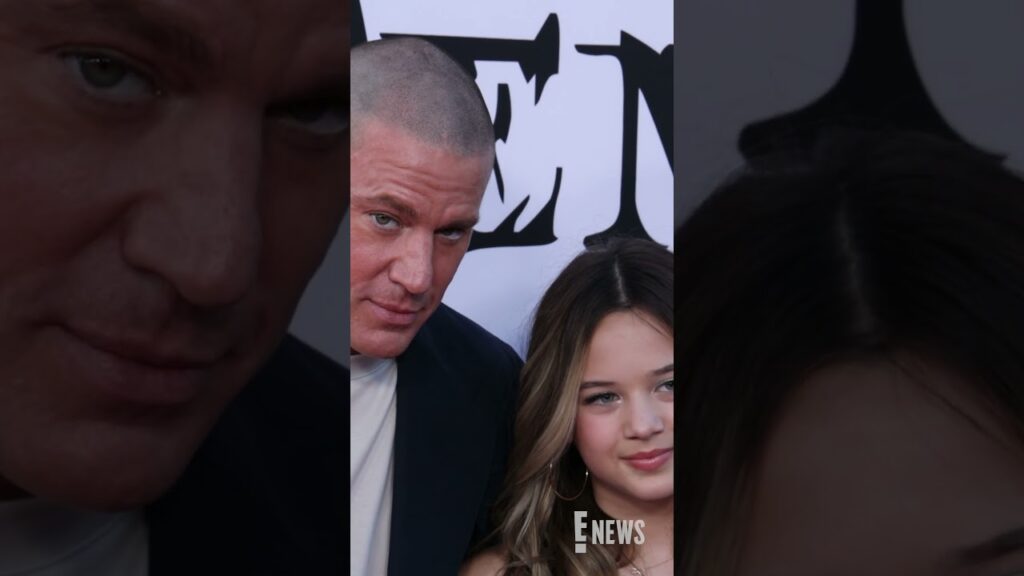 Channing Tatum and his Daughter Everly at Red Carpet