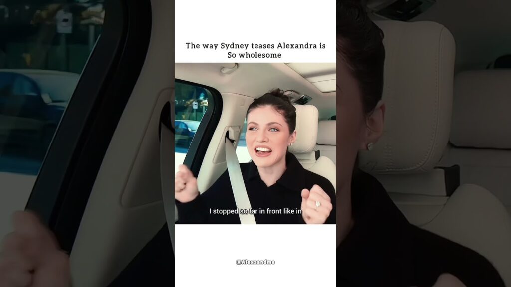 Sydney Sweeney teases Alexandra daddario for failing her road test 3 times.#hollywood #actors #short