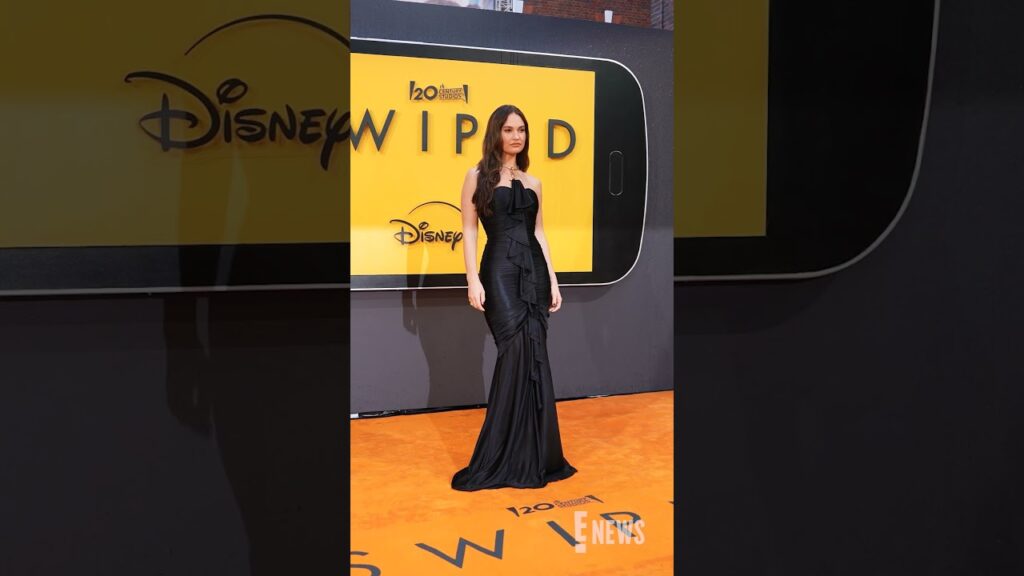 Lily James at "Swiped" Premiere
