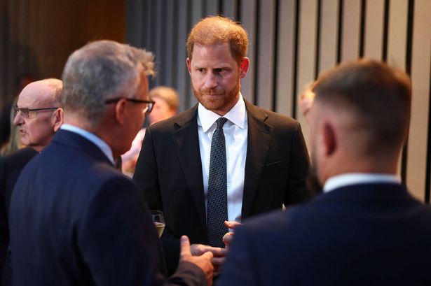 Prince Harry during an event for the Invictus Games after his meeting with the King