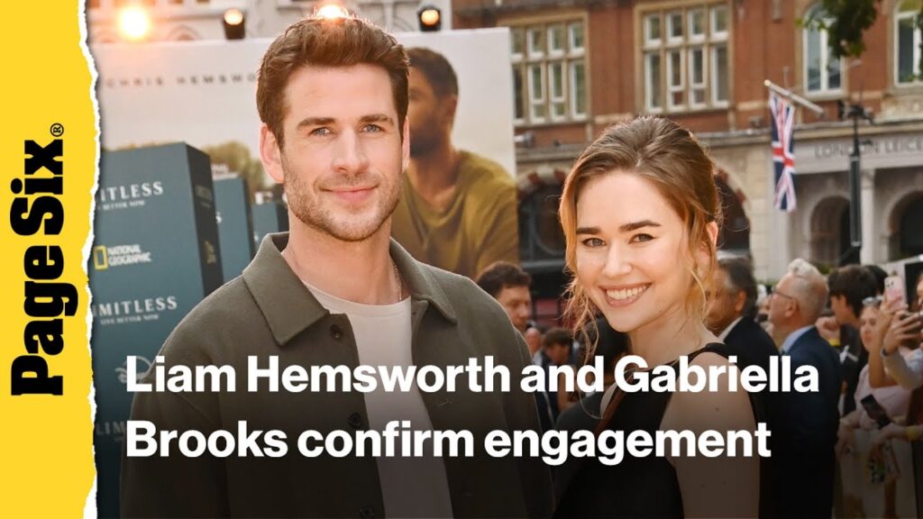 Liam Hemsworth and model Gabriella Brooks confirm engagement Liam Hemsworth and model Gabriella Brooks confirm engagement