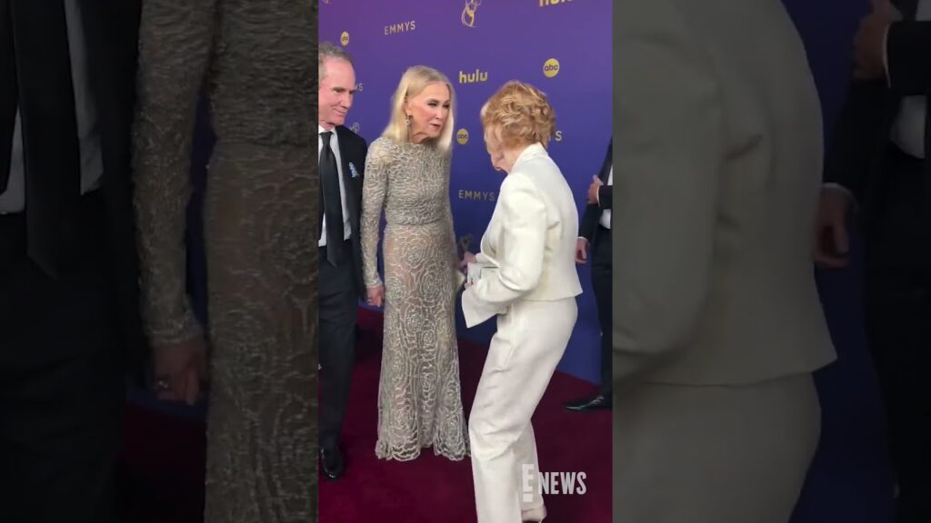 Catherine O'Hara and Holland Taylor were bestie goals at the 2024 #Emmys.
