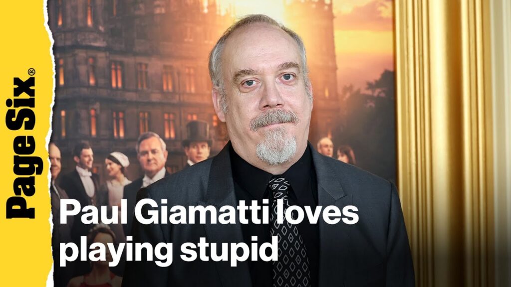Paul Giamatti loves playing stupid: ‘It was actually really fun’ Paul Giamatti loves playing stupid: ‘It was actually really fun’