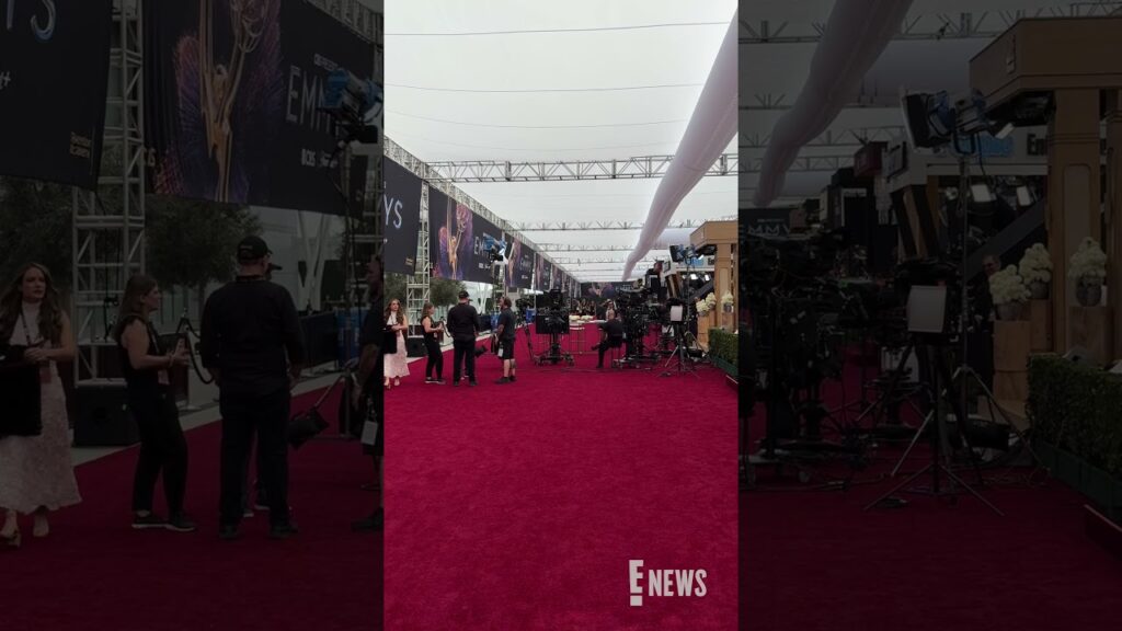 wE! are ready for the 2025 #Emmys red carpet to open. 🤩 Who are you excited to see tonight?