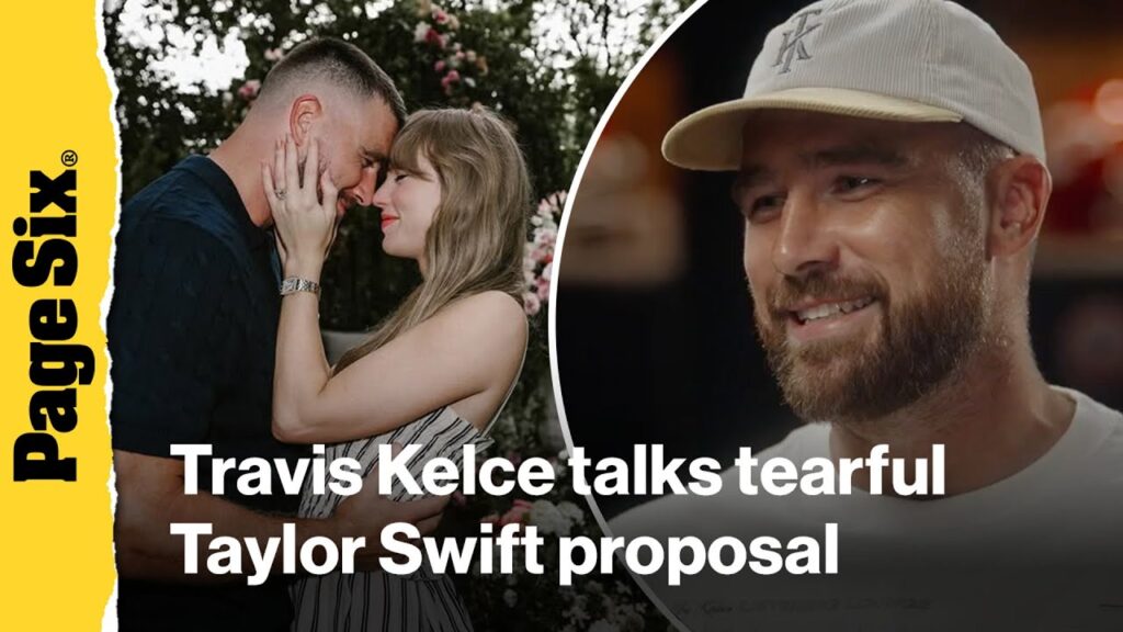 ‘Emotional’ Travis Kelce shares rare details from tearful Taylor Swift proposal in new interview 'Emotional' Travis Kelce shares rare details from tearful Taylor Swift proposal in new interview
