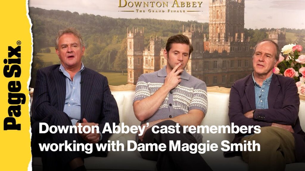 ‘Downton Abbey’ cast remembers the magic of working with late Dame Maggie Smith ‘Downton Abbey’ cast remembers the magic of working with late Dame Maggie Smith