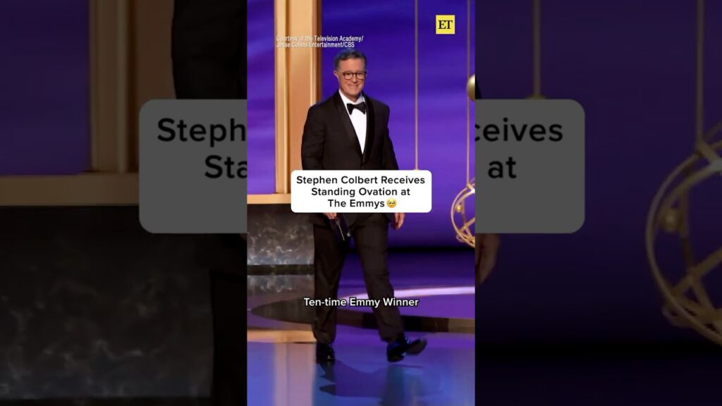 We love to see #stephencolbert getting the recognition he deserves. 🥹#emmys We love to see #stephencolbert getting the recognition he deserves. 🥹#emmys