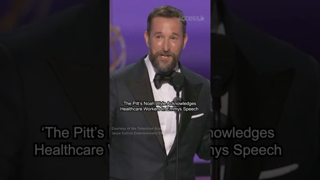 ‘The Pitt’s Noah Wyle Acknowledges Healthcare Workers In Emmys Speech